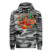 Slate Camo Christmas black girl sneakers Premium Hoodie - RanaPortraitStore