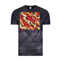Cloud Black bandana and cowhide pattern Vintage Tee - TumblerDesignByShophia