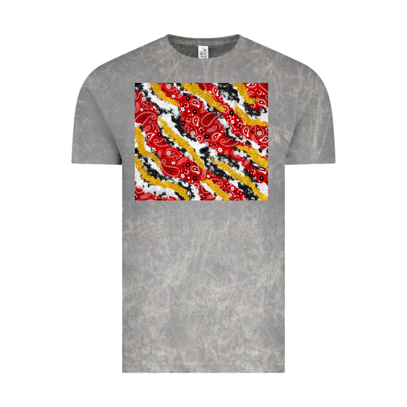 Bandana And Cowhide Pattern Vintage Tee by TumblerDesignByShophia | Teevron
