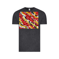 Vintage Black bandana and cowhide pattern Vintage Tee - TumblerDesignByShophia