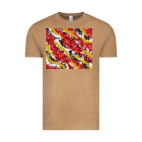 Vintage Camel bandana and cowhide pattern Vintage Tee - TumblerDesignByShophia