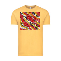 Vintage Mustard bandana and cowhide pattern Vintage Tee - TumblerDesignByShophia