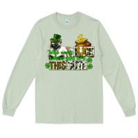 Matcha St. Patrick's cat who needs luck when you are this Long Sleeve Tee - CowGirlArtShop