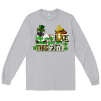 Moon Dust St. Patrick's cat who needs luck when you are this Long Sleeve Tee - CowGirlArtShop