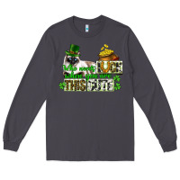 Smoke St. Patrick's cat who needs luck when you are this Long Sleeve Tee - CowGirlArtShop