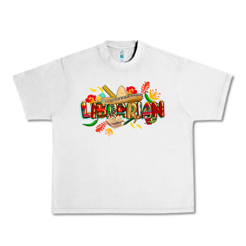 Cinco De Mayo Librarian Urban Heavy Tee by CowGirlArtShop | Teevron