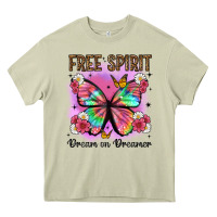 Mossy free spirit dream on dreamer Heavy Core Tee - Artiststas