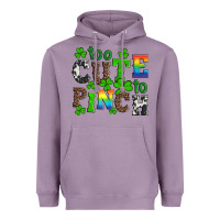 St Patricks Too Cute To Pinch Heavyweight Hoodie | Teevron