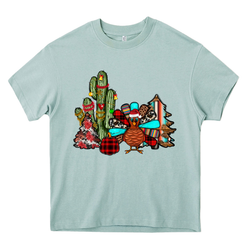 Christmas Turkey Heavy Core Tee by JahusDesignShop | Teevron