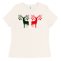 Bone Merry Christmas Reindeer Ladies Tee - Bettercallsaul