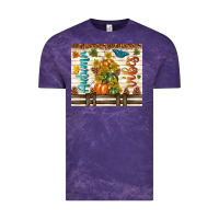 Cloud Purple autumn vibes Vintage Tee - TumblerDesignByShophia
