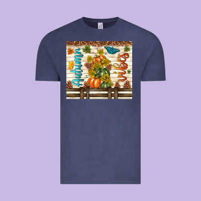 Autumn Vibes Vintage Tee Designed By Tumblerdesignbyshophia