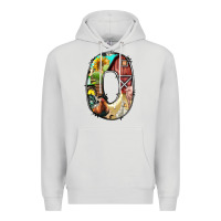 Dove Grey farm life alphabet lowercase letters o Premium Hoodie - BundleAndBundleShop