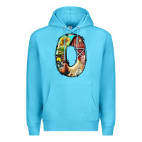 Ocean Blue farm life alphabet lowercase letters o Premium Hoodie - BundleAndBundleShop