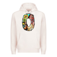 Pale Pink farm life alphabet lowercase letters o Premium Hoodie - BundleAndBundleShop