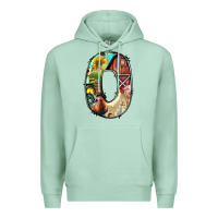 Seafoam farm life alphabet lowercase letters o Premium Hoodie - BundleAndBundleShop