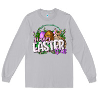 Moon Dust happy easHappy Easter y'all Easter Day Long Sleeve Tee - CowGirlArtShop