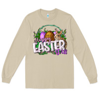 Mushroom happy easHappy Easter y'all Easter Day Long Sleeve Tee - CowGirlArtShop