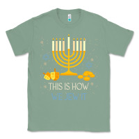 Sage this is how we jew it funny jewish ugly hanukkah christmas Classic Tee - minhPixels
