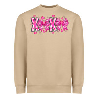 Mushroom XOXO Valentines Heavyweight Sweatshirt - CowhideDigitalArt