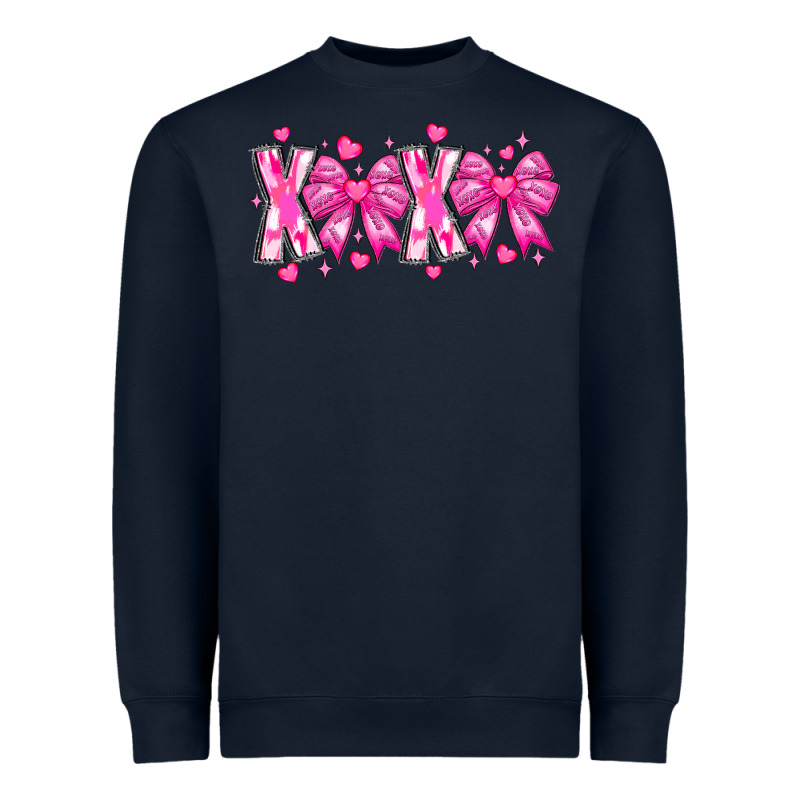 Xoxo Valentines Heavyweight Sweatshirt by CowhideDigitalArt | Teevron
