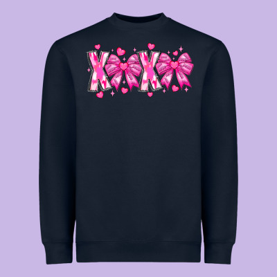 Xoxo Valentines Heavyweight Sweatshirt Designed By Cowhidedigitalart