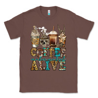 Chestnut coffee makes me feel alive skeleton coffee cups Classic Tee - Jasminsmagicworld