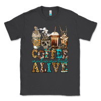 Smoke coffee makes me feel alive skeleton coffee cups Classic Tee - Jasminsmagicworld