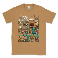 Toasted Coconut coffee makes me feel alive skeleton coffee cups Classic Tee - Jasminsmagicworld