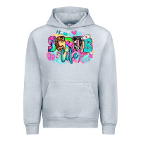 Heather Grey scrub life Urban Hoodie - AdoDesignShop