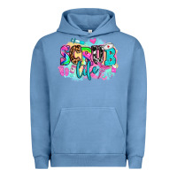 Pigment Pebble Blue scrub life Urban Hoodie - AdoDesignShop