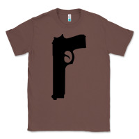 Chestnut THE SOPRANOS GUN Classic Tee - minhPixels