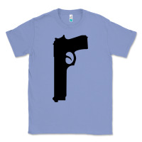Colony Blue THE SOPRANOS GUN Classic Tee - minhPixels