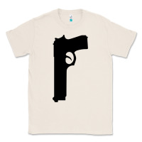 Natural THE SOPRANOS GUN Classic Tee - minhPixels