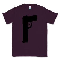 Plum THE SOPRANOS GUN Classic Tee - minhPixels