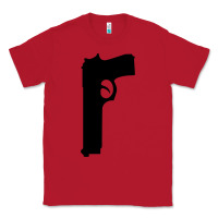 Red THE SOPRANOS GUN Classic Tee - minhPixels