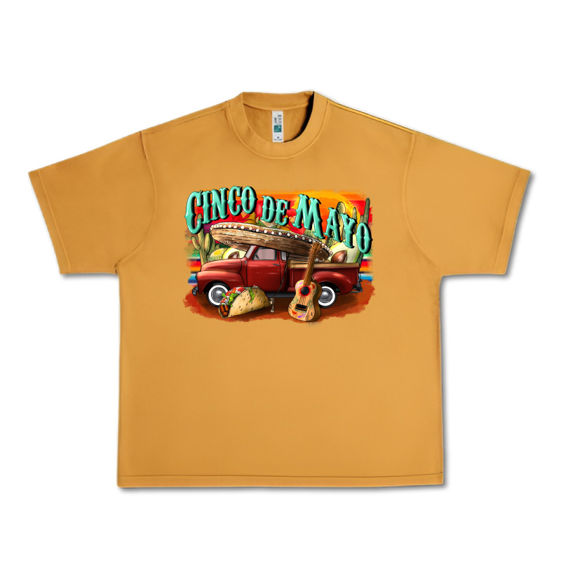 Cinco De Mayo Truck Urban Heavy Tee by CowGirlArtShop | Teevron