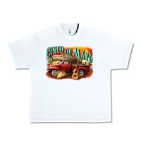 White cinco de mayo truck Urban Heavy Tee - CowGirlArtShop
