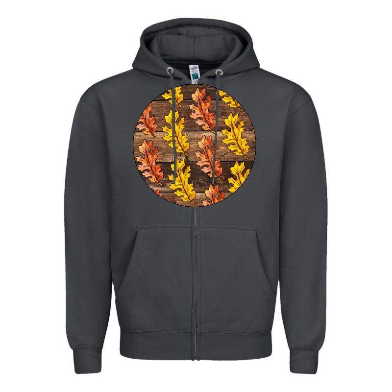 Fall Rounded Zipper Hoodie by LillyAllenDesigns | Teevron