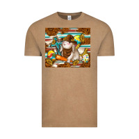Vintage Coffee western bunny Vintage Tee - TumblerDesignByShophia