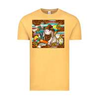 Vintage Mustard western bunny Vintage Tee - TumblerDesignByShophia