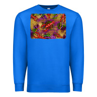 True Royal mardi gras crawfısh leopard wood and glitter background Premium Sweatshirt - Artiststas