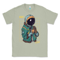Matcha astronaut space travel retro aesthetic streetwear t shirt Classic Tee - minhPixels