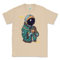 Mushroom astronaut space travel retro aesthetic streetwear t shirt Classic Tee - minhPixels