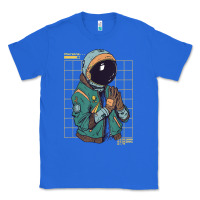 True Royal astronaut space travel retro aesthetic streetwear t shirt Classic Tee - minhPixels