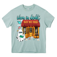 Arona when in doubt go to the bookstore Heavy Core Tee - Artiststas