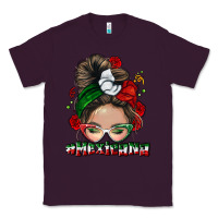 Plum Mexicana messy bun Classic Tee - NancyCooperArtShop