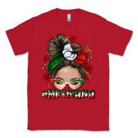 Red Mexicana messy bun Classic Tee - NancyCooperArtShop