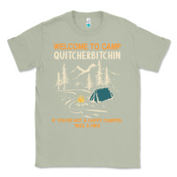Matcha welcome to camp quitcherbitchin camping camp quitcherbitchin Classic Tee - minhPixels