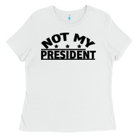 White Not My President Ladies Tee - Bettercallsaul